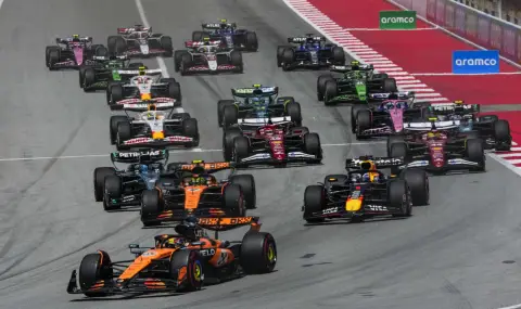 Двойна победа за McLaren в Испания, Red Bull провалиха Верстапен - 1