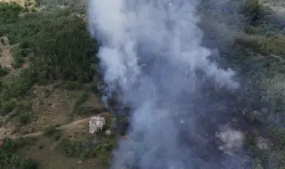 Локализиран е големият пожар в Сакар планина