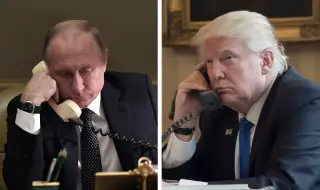 "Изглежда сме на прав път": какво си казаха Путин и Тръмп