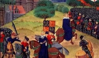 22 май 1455 г. Войната на розите в Средновековна Англия